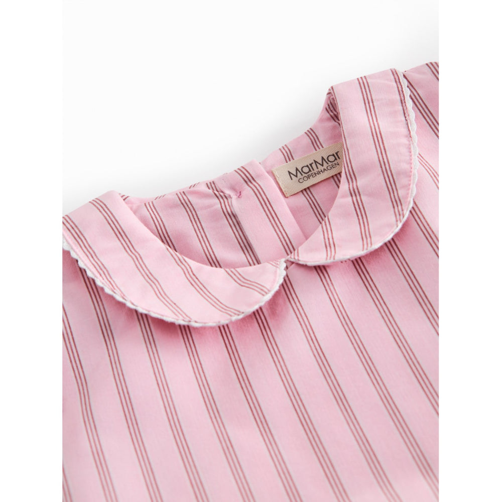 Køb MarMar Smooth Cotton Bonbon Pink Stripes Darcel Kjole