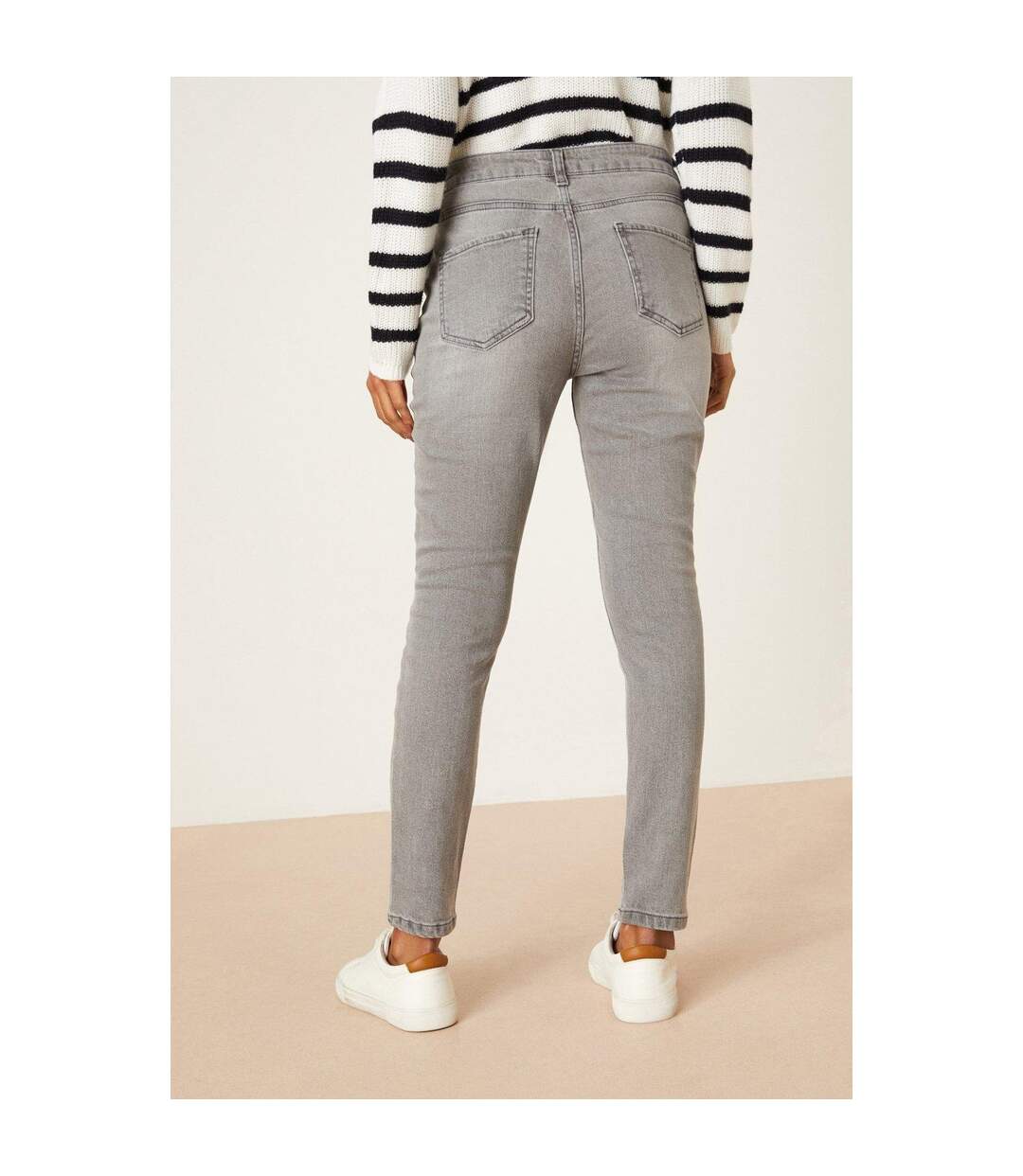 Dorothy Perkins - Jean 7/8 DARCY - Femme (Gris) - UTDP782