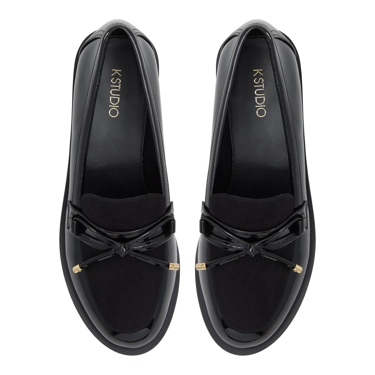 K STUDIO-Jas-Flâneurs - Talon plat - Noir