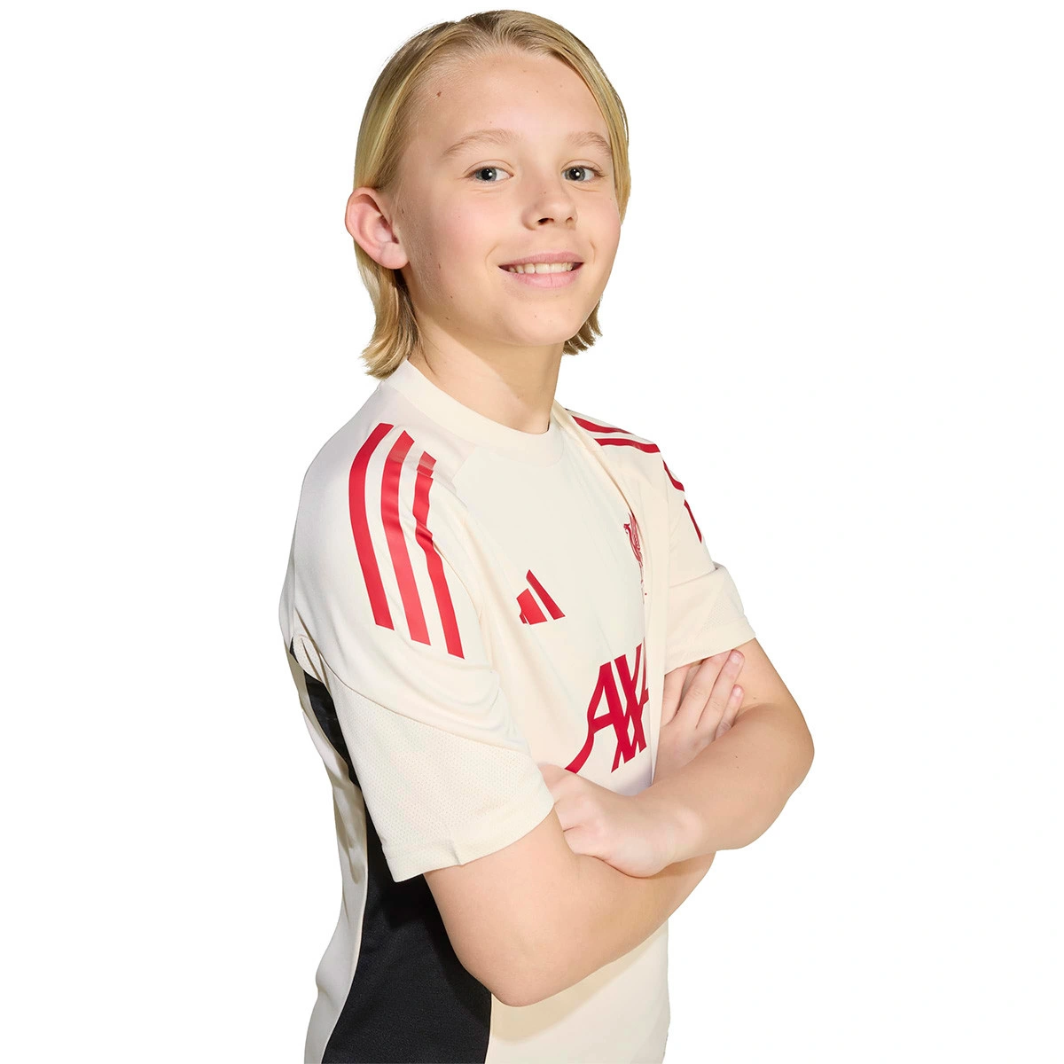T-Shirt adidas Liverpool FC Training 2025-2026 Criança