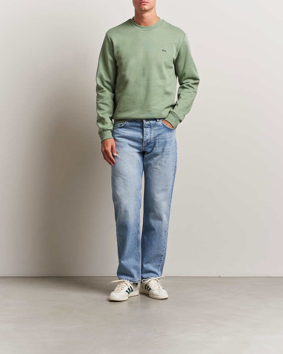 Lacoste Crew Neck Sweatshirt Thyme Green