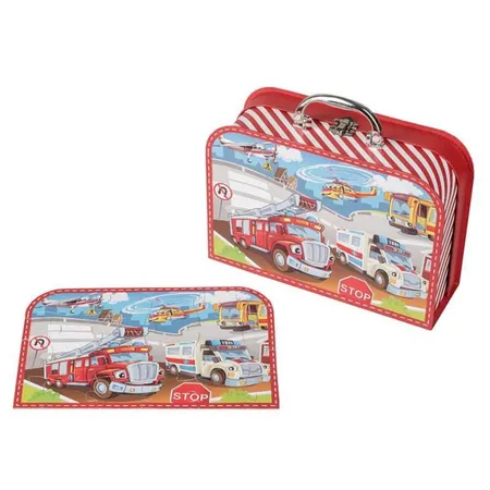 Idena Spielkoffer Rescue mit Puzzle