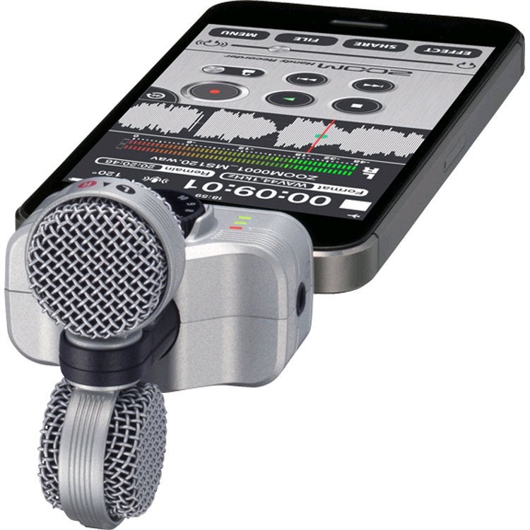 Zoom iQ7 stereo-microfoon voor iOS