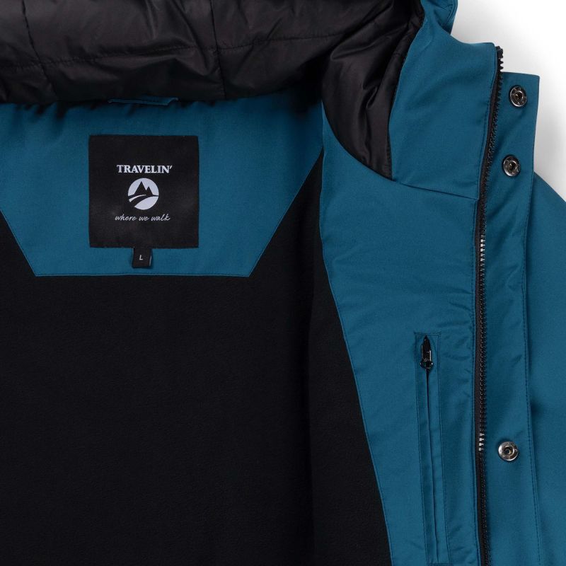 Travelin Enok - Softshell jas - Blauw - M