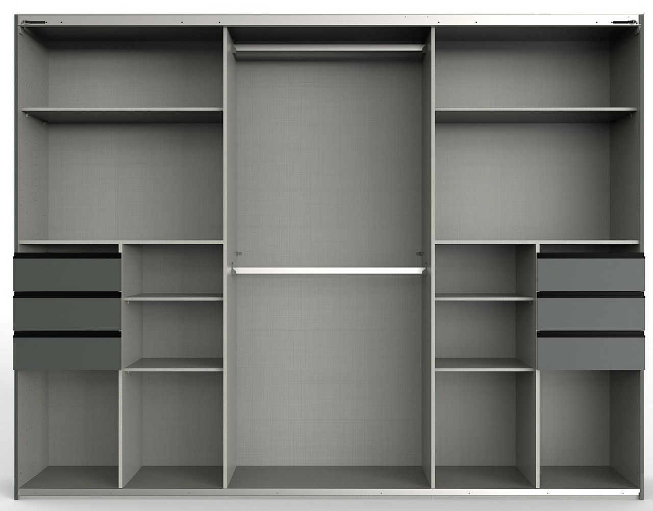 Z2 Schwebetürenschrank 3trg. SAIGON