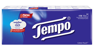 Tempo Zakdoekjes Regular 10ST