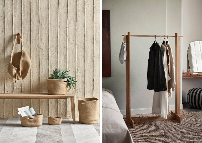 Ferm Living Bridge Clothes Rack kledingrek geolied eiken
