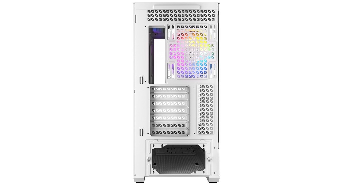 AntecC7 ARGB midi tower behuizing  (Wit | 2x USB-A | 1x USB-C | Tempered Glass)