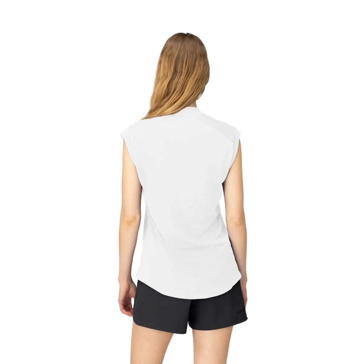 Norrøna Women's Senja Equaliser Sleeveless T-Shirt Snow White
