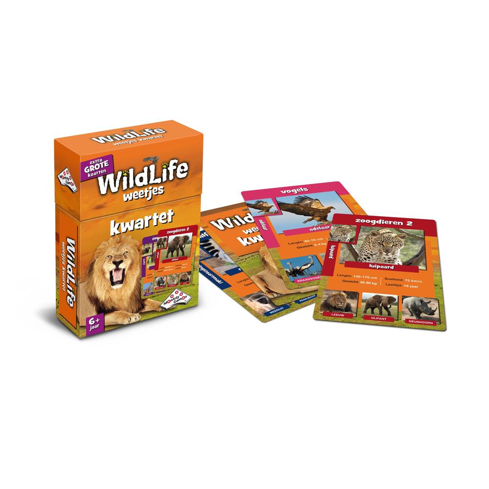 Wildlife weetjes kwartet