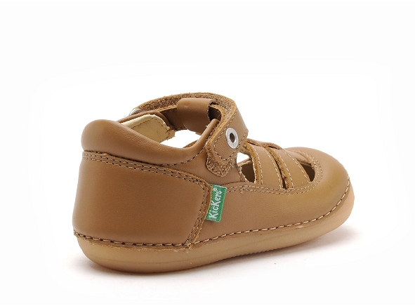 Kickers nu pieds bebe sushy marron