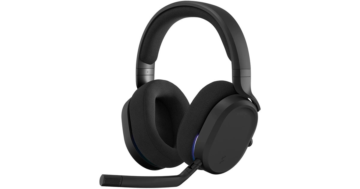 Fractal DesignScape Dark over-ear gaming headset  (Zwart, Pc, Mac, PlayStation 4/5, Nintendo Switch, Bluetooth)