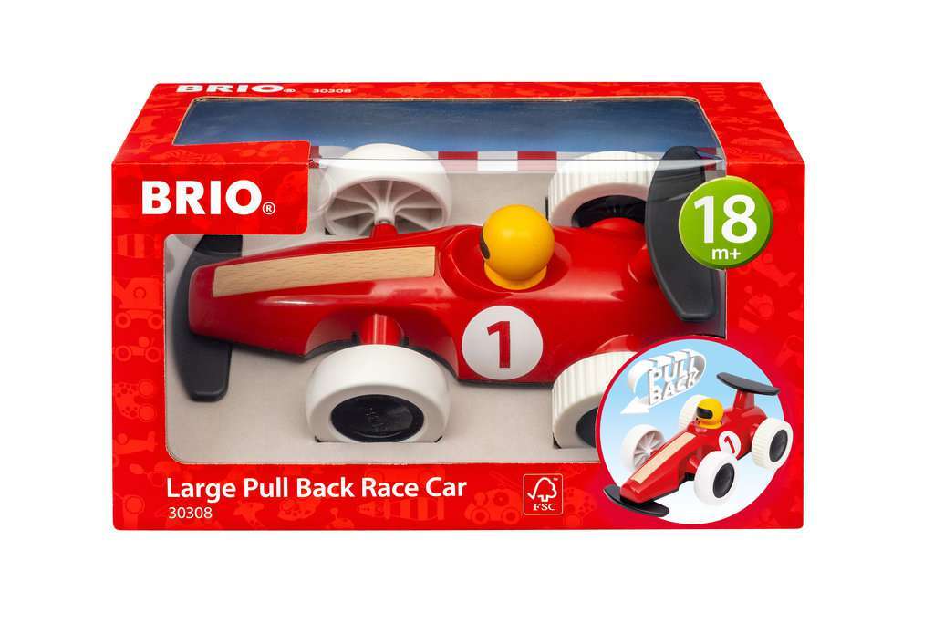 BRIO Spiel Großer Rennwagen mit Rückziehmotor