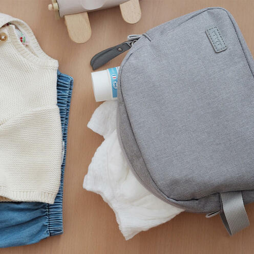Trousse de toilette Gris Chiné - BEABA