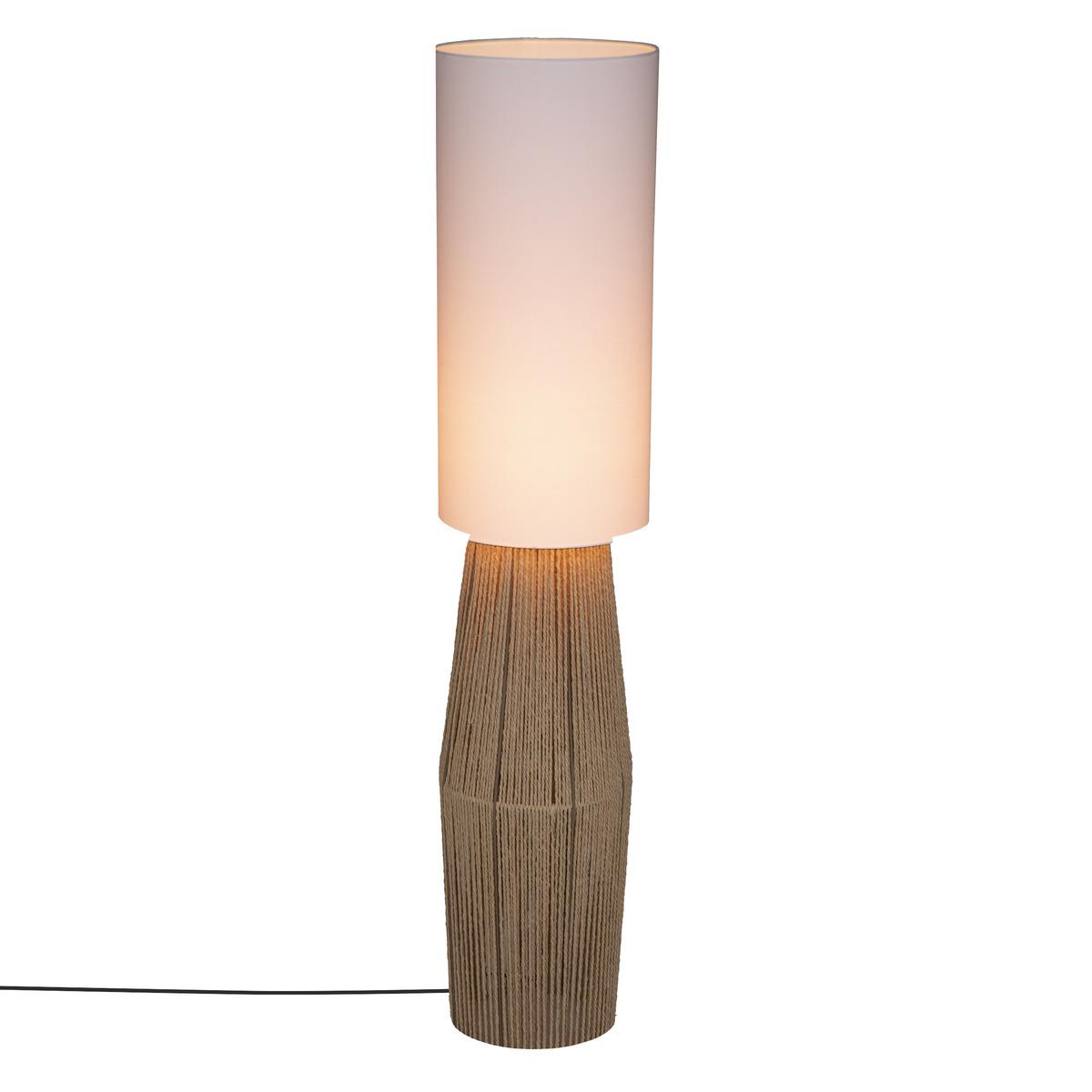 LAMPADAIRE SUR PIED AISSA NATUREL H.130CM