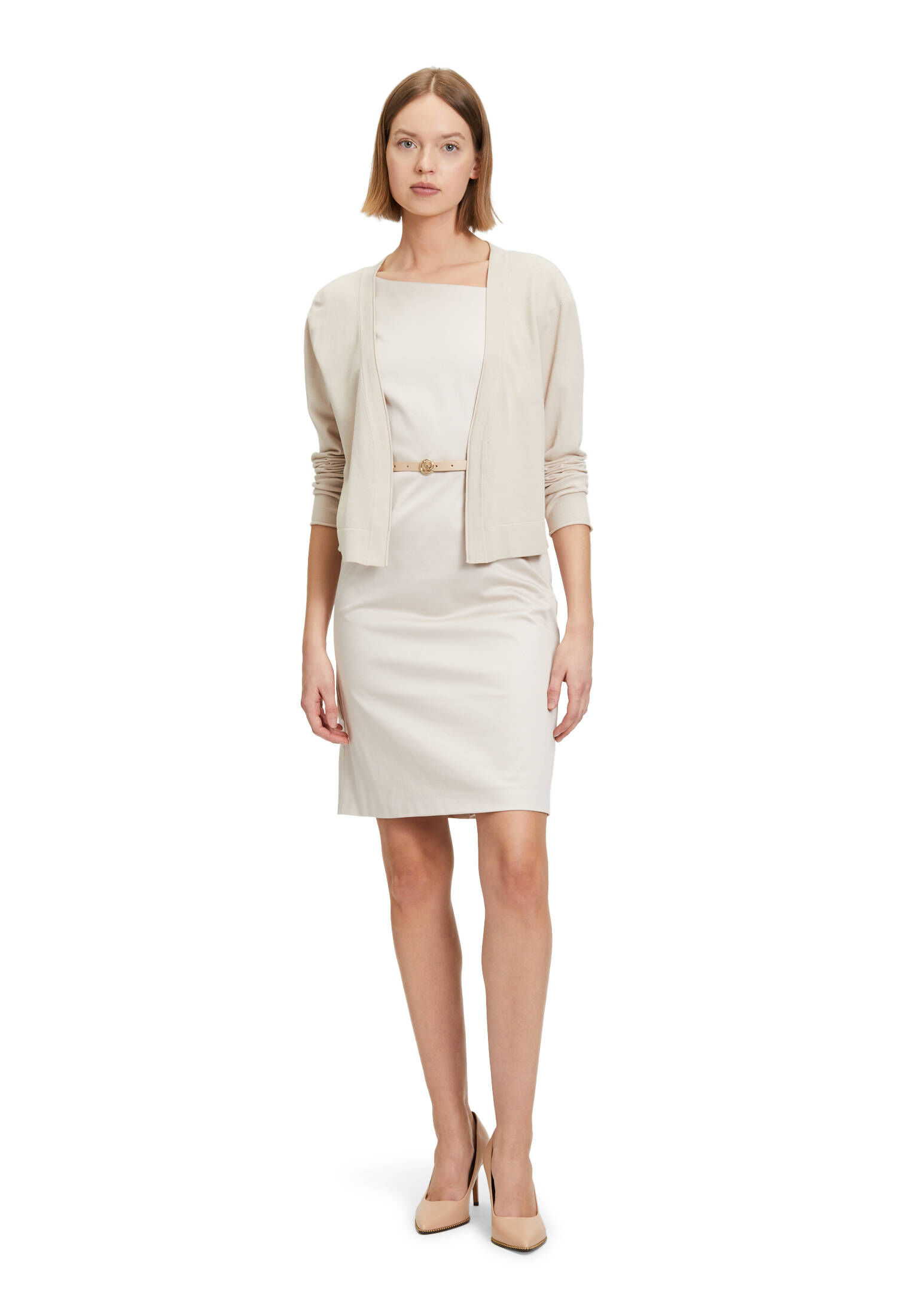 Betty & Co| Damen Strick-Cardigan ohne Verschluss