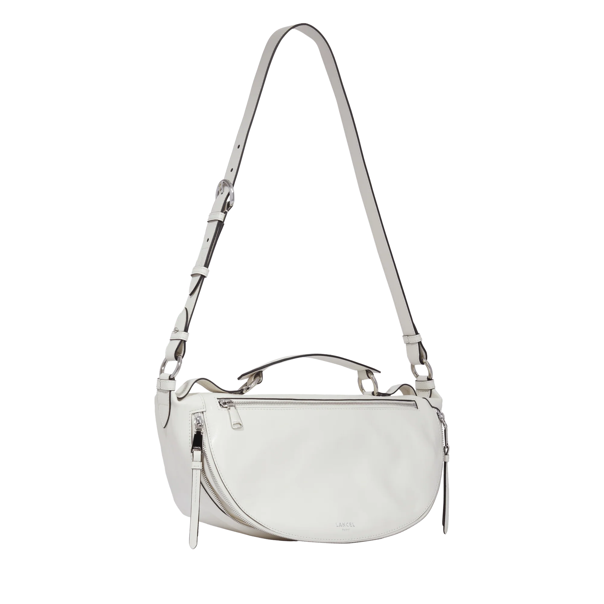 Sac porté croisé M Origami de Lancel-Neige