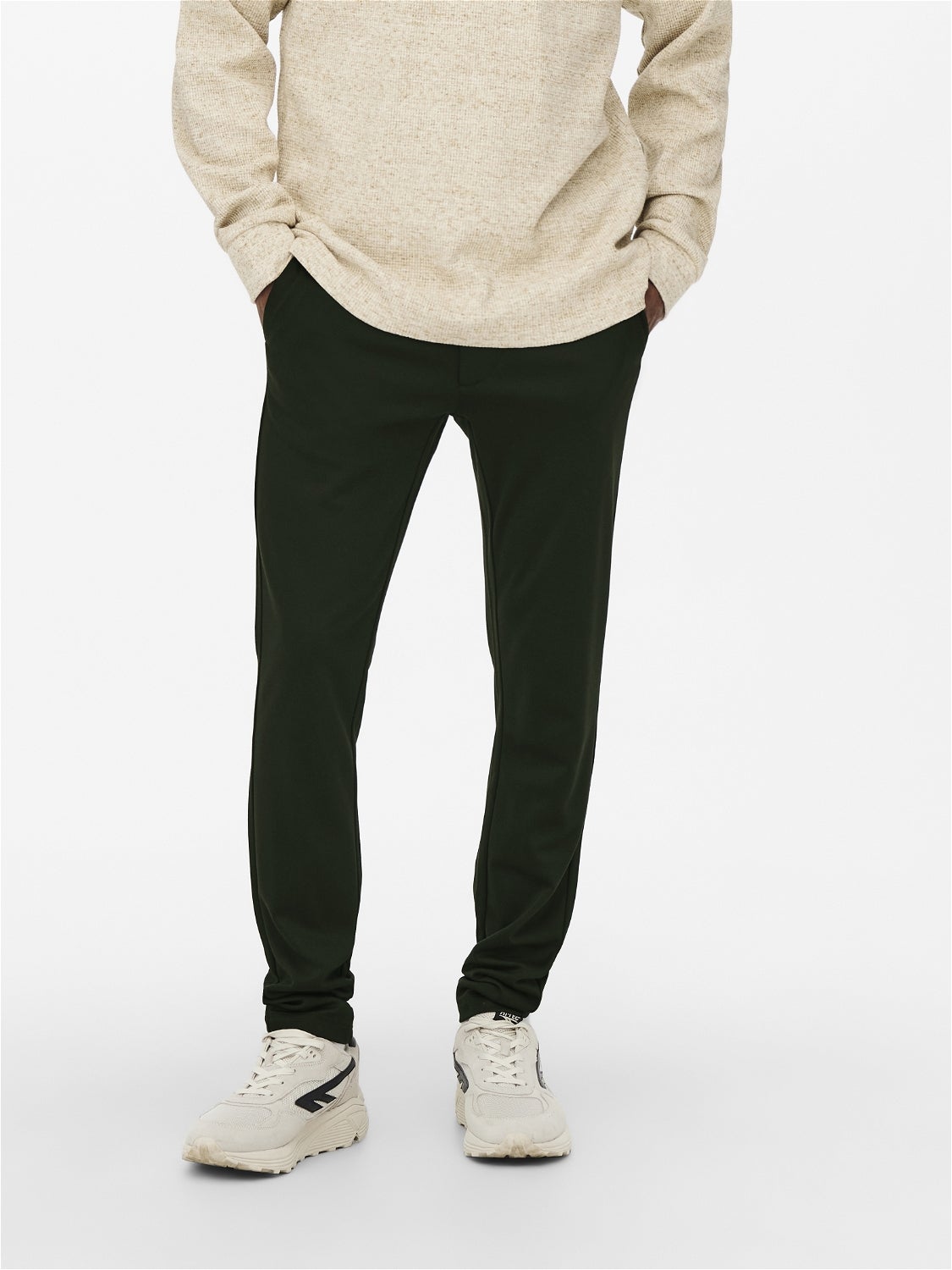 ONSMARK Slim Fit Chino Hose Rosin