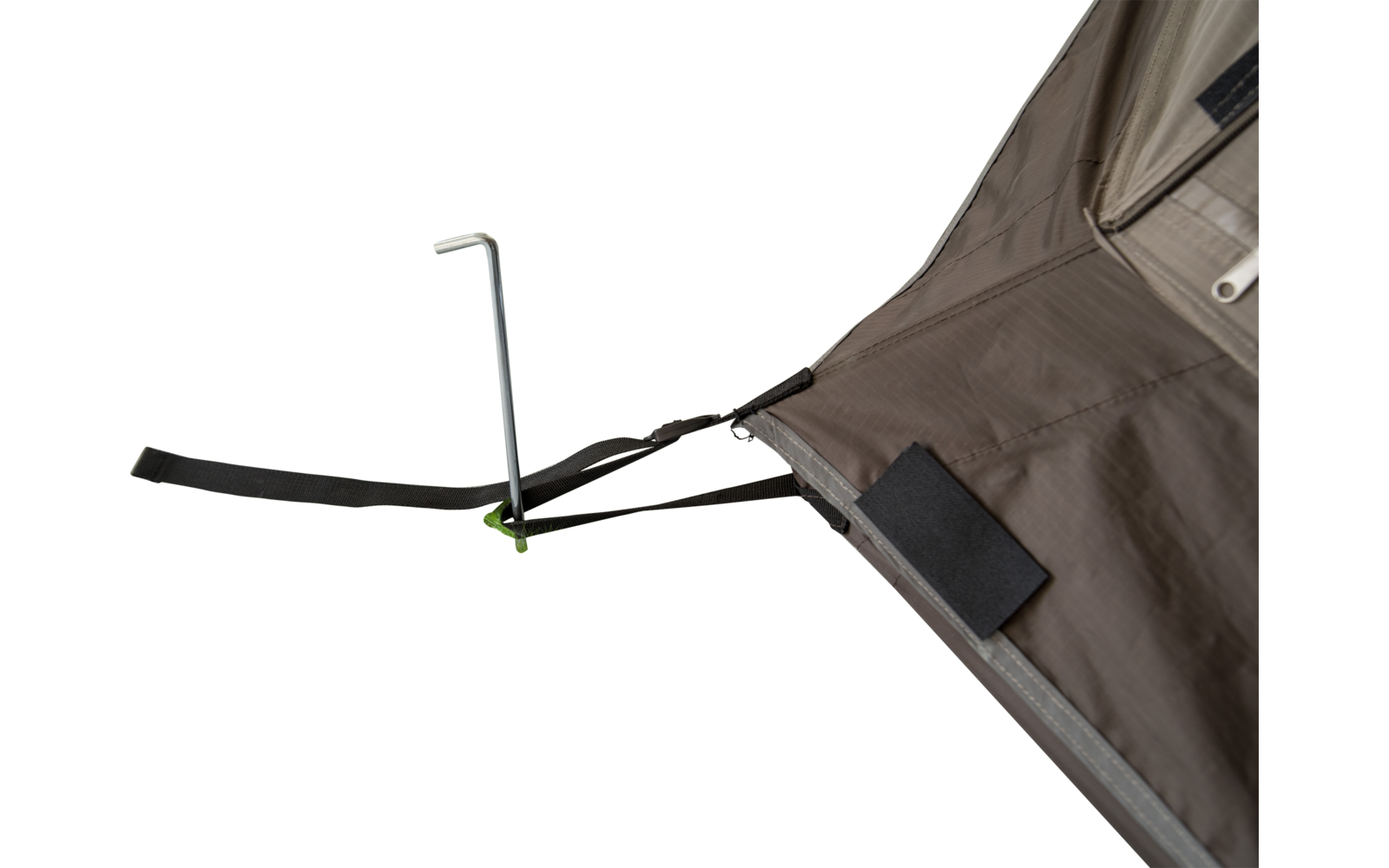 Tambu Durdanta Komfort Trekking Tunnelzelt braun für 4 Personen