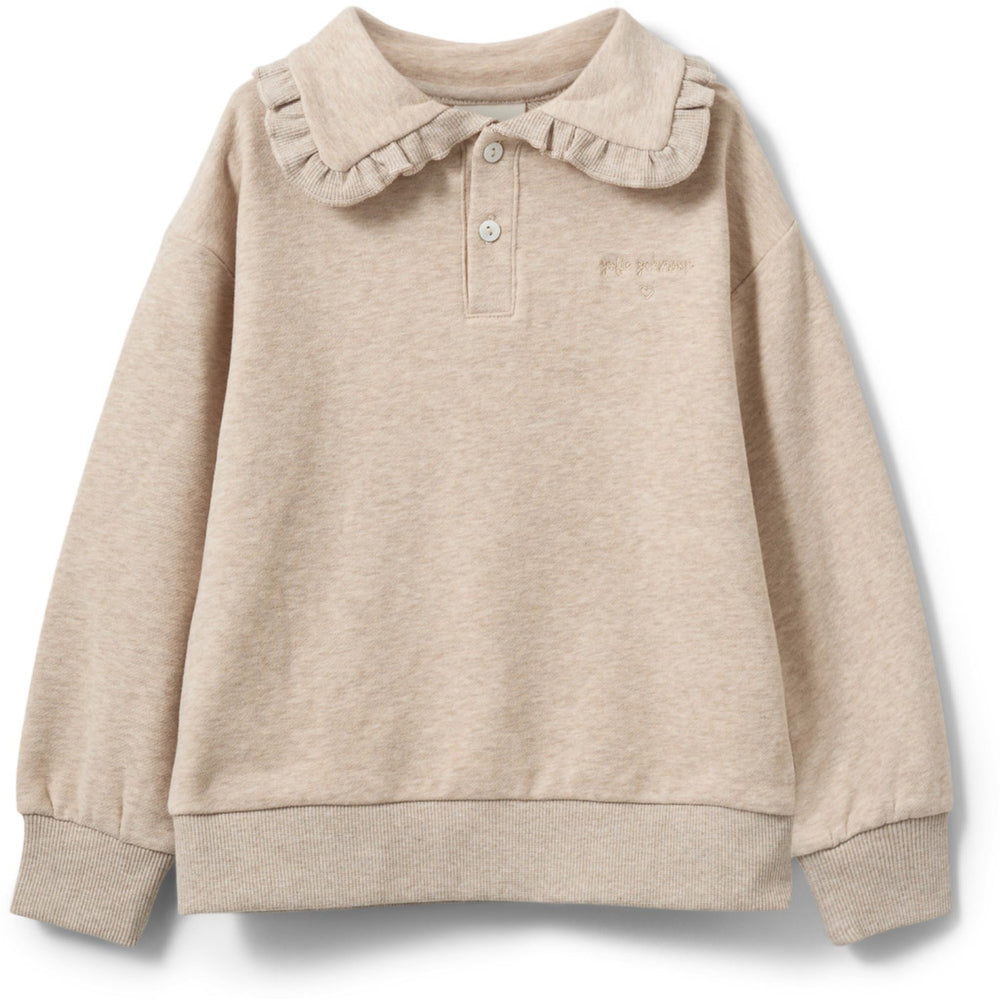 Køb Sofie Schnoor Beige Melange Eliskb Sweatshirt
