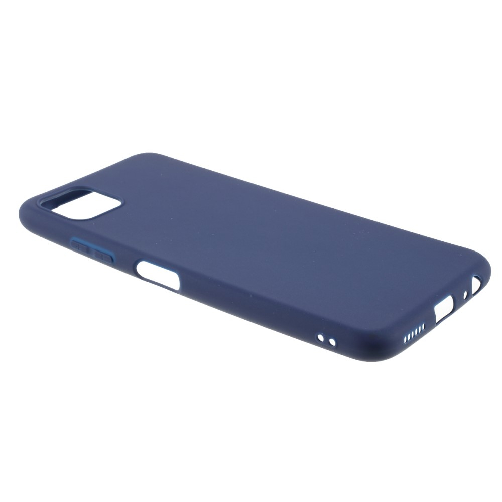 Samsung Galaxy A22 5G Gummi Case Hülle Ultra Thin 1.0 mm - Dunkelblau (Matt)