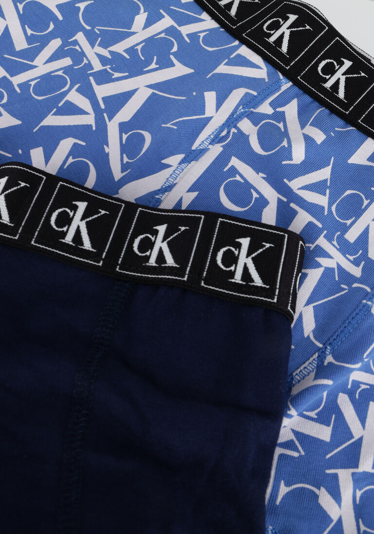 CALVIN KLEIN UNDERWEAR blauwe calvin klein underwear boxershort 2pk trunk