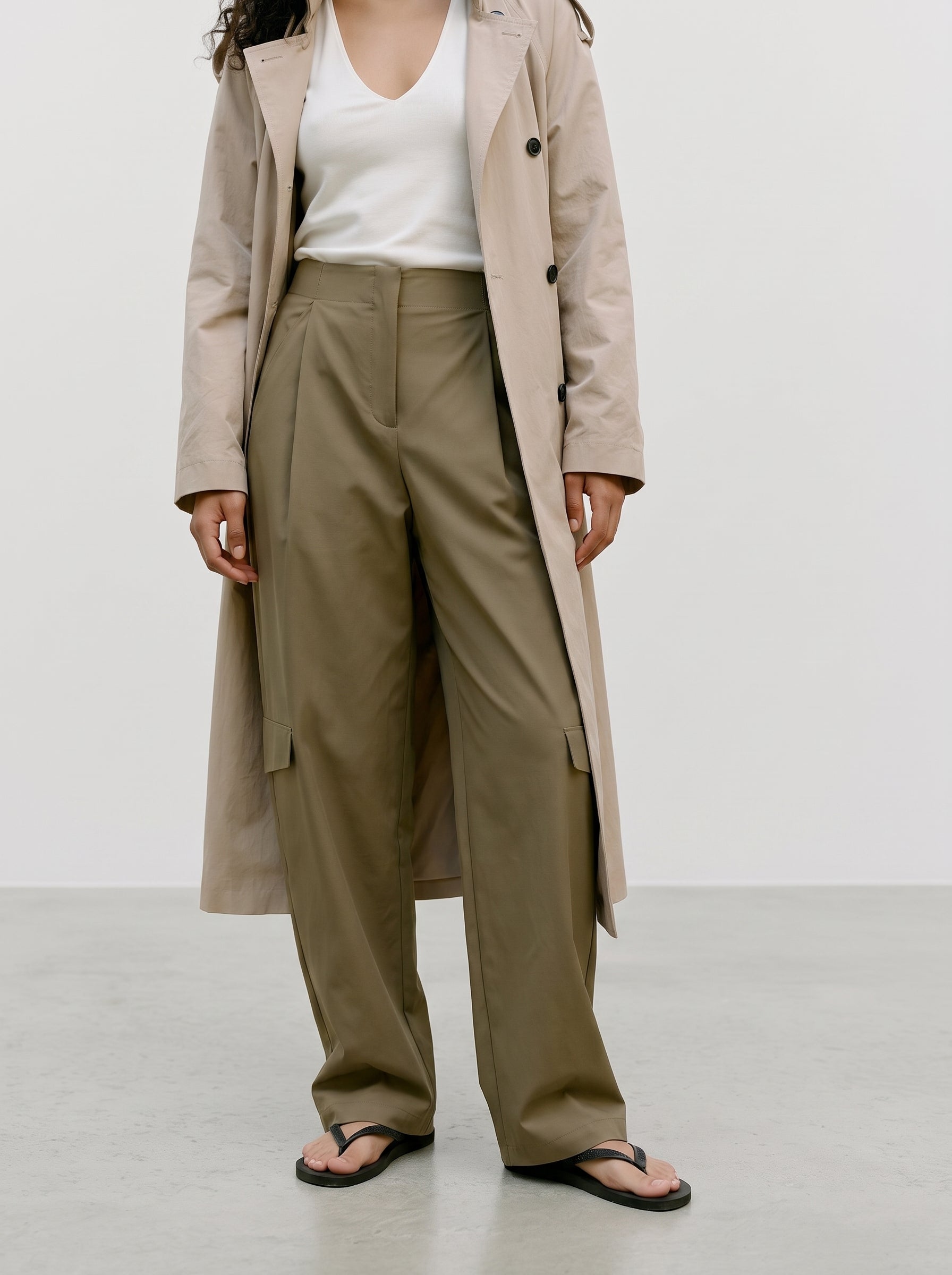 VMPETRINA Mid waist Broek