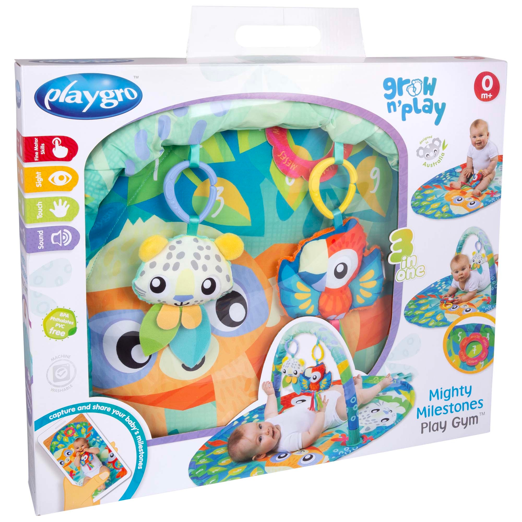 Playgro mighty milestone speelkleed multi