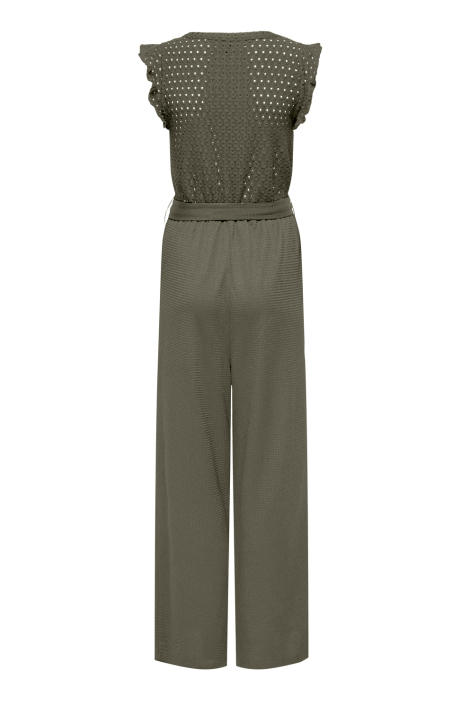 Only groene dames jumpsuit