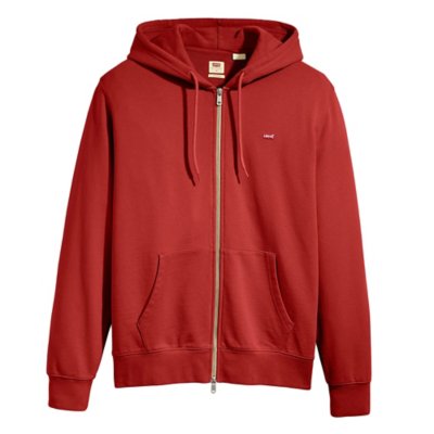 Sweatshirt zippé à capuche homme New Original Up 0030 Sun-Dried LEVIS