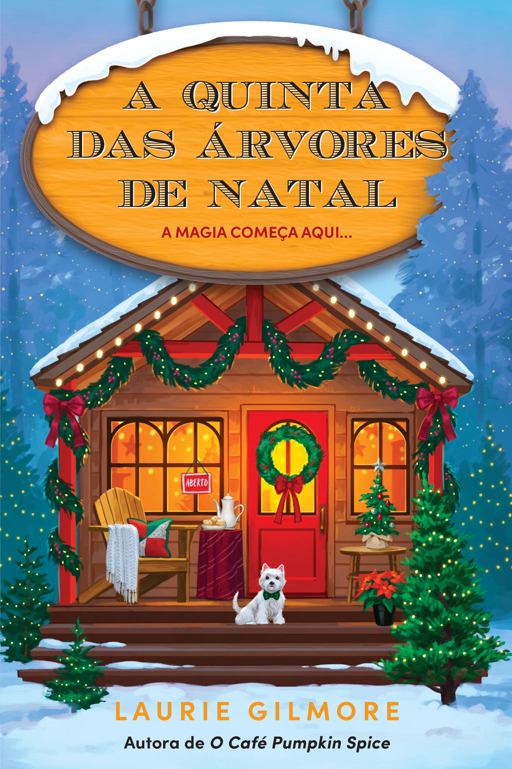 A Quinta das Árvores de Natal de Laurie Gilmore