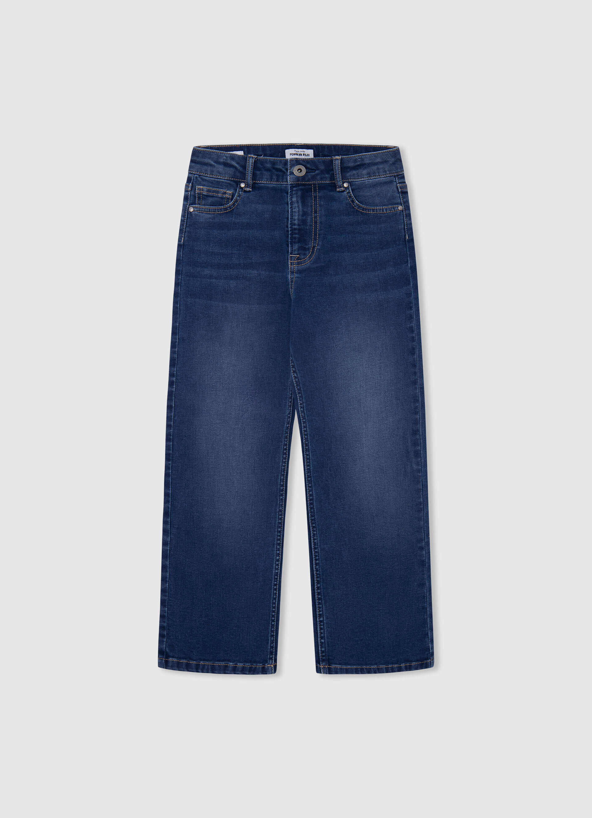 JEAN LEXA JR FIT ANCHO TIRO ALTO - denim