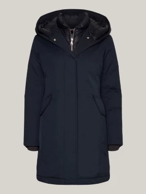 Parka acolchoada com capuz