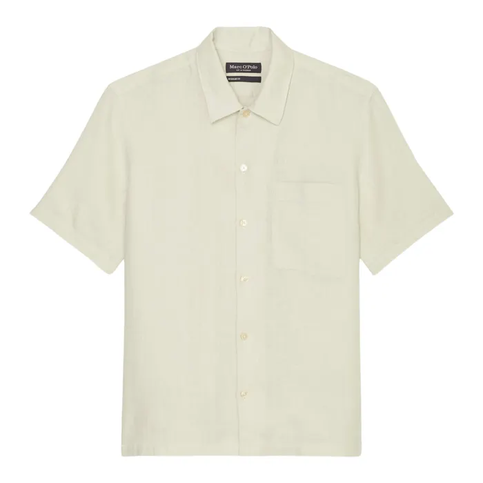 Marc O'Polo Camp Collar Linen Overhemd Heren