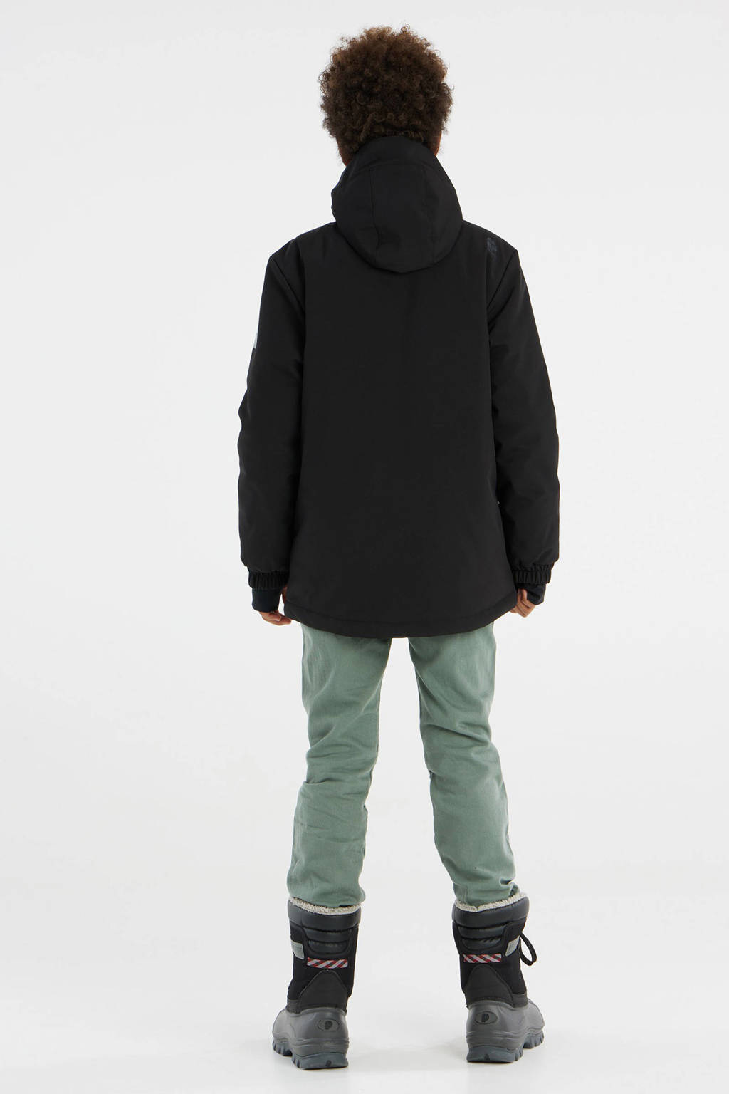 Protest softshell ski-jack PRTBALOE JR zwart