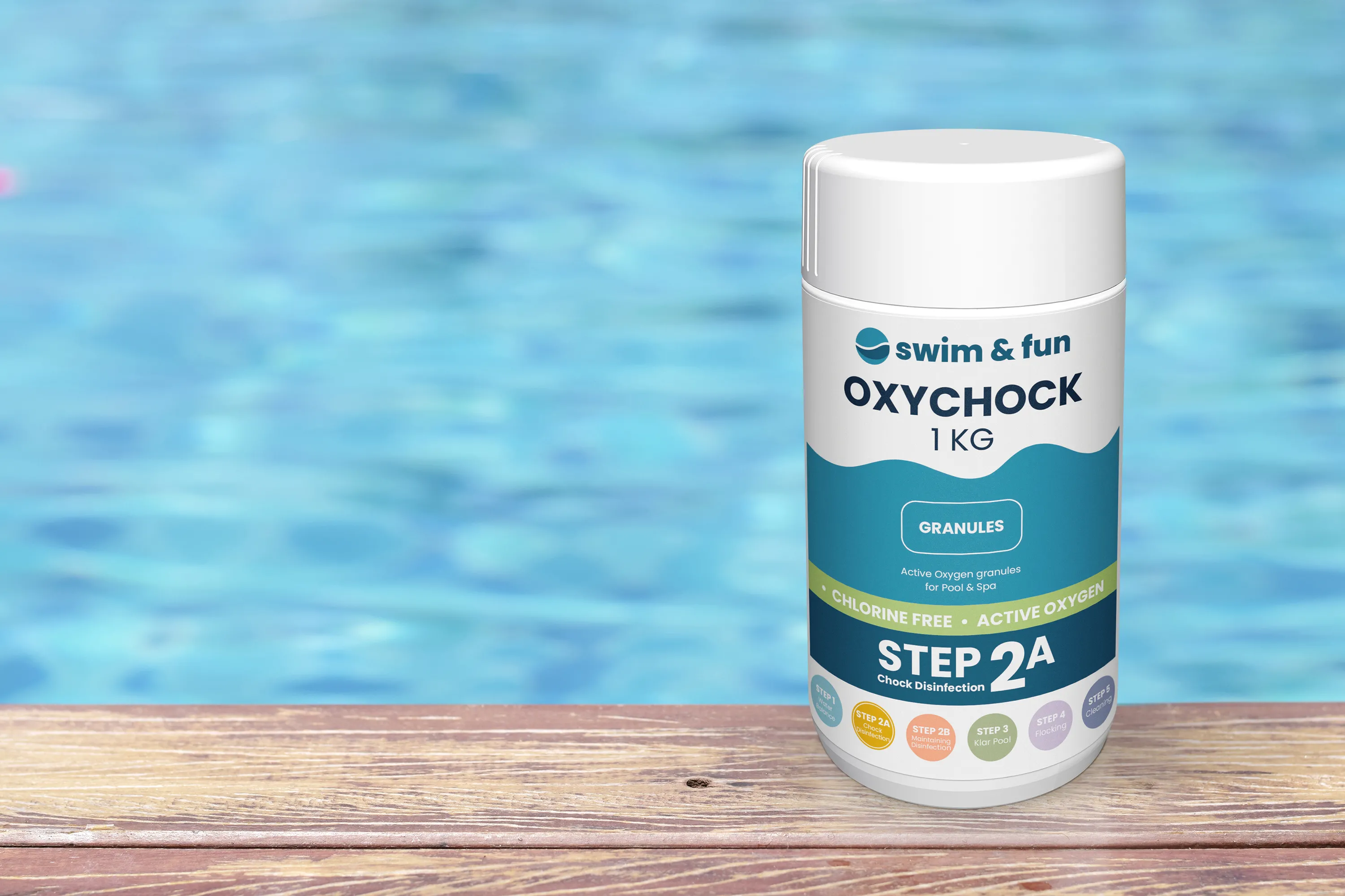 Swim & Fun Vandplejemiddel OxyChock