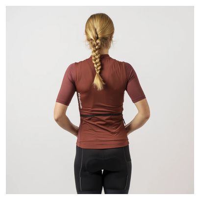Maillot Manches Courtes Femme Essential Rouge