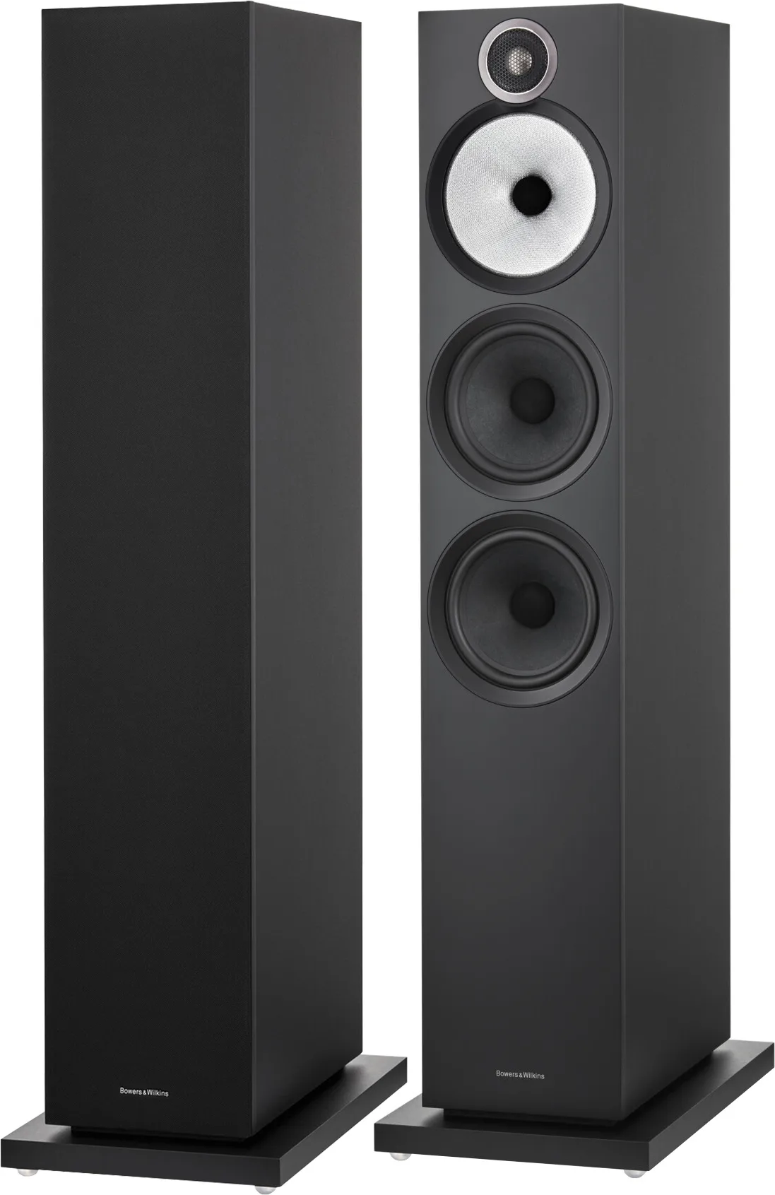 B&W 603 S3 Noir mat (la paire) Enceintes colonne