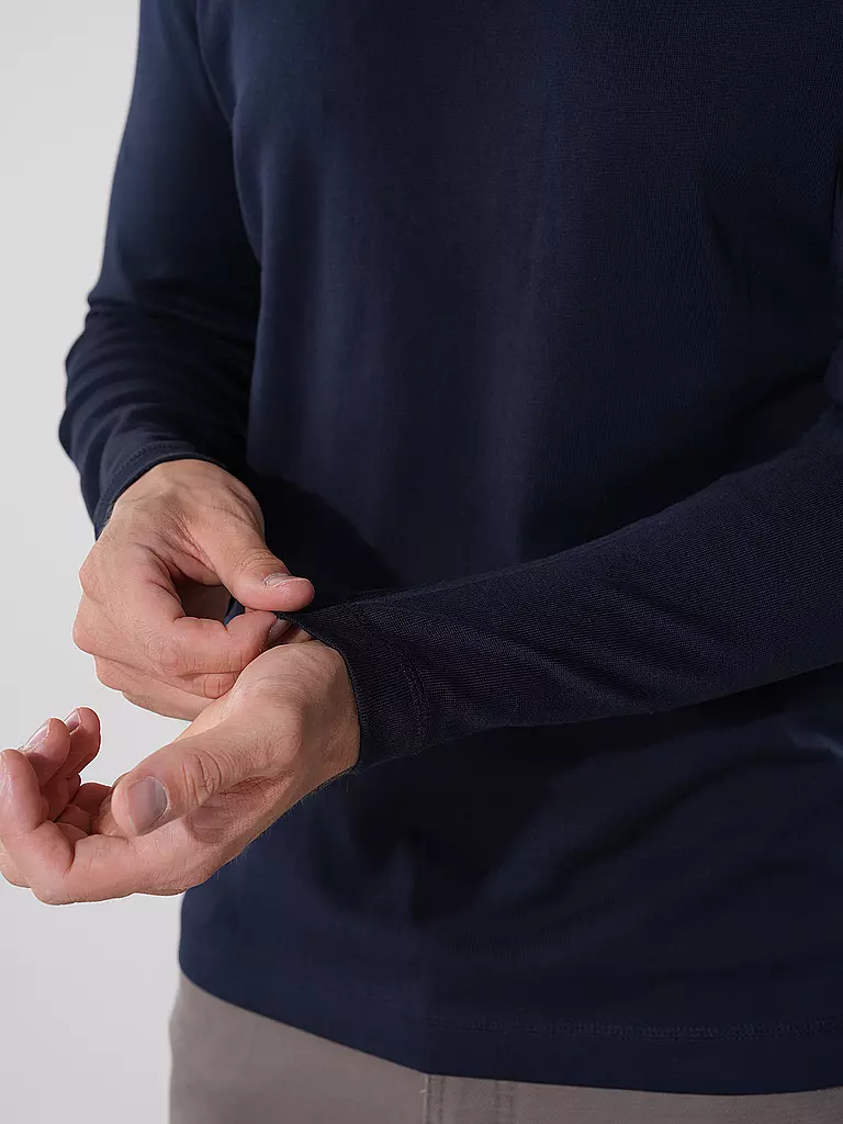DRYKORN Langarmshirt MORITZO blau