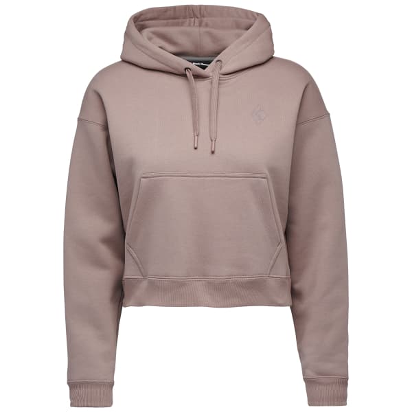 Sweat escalade BLACK DIAMOND W CROP PO HOODY PALE MAUVE