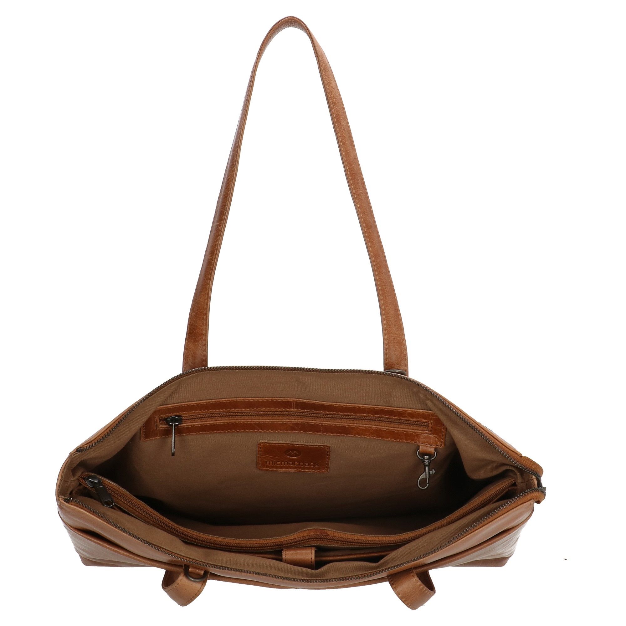 Micmacbags Porto Laptoptas 15,6 inch Bruin