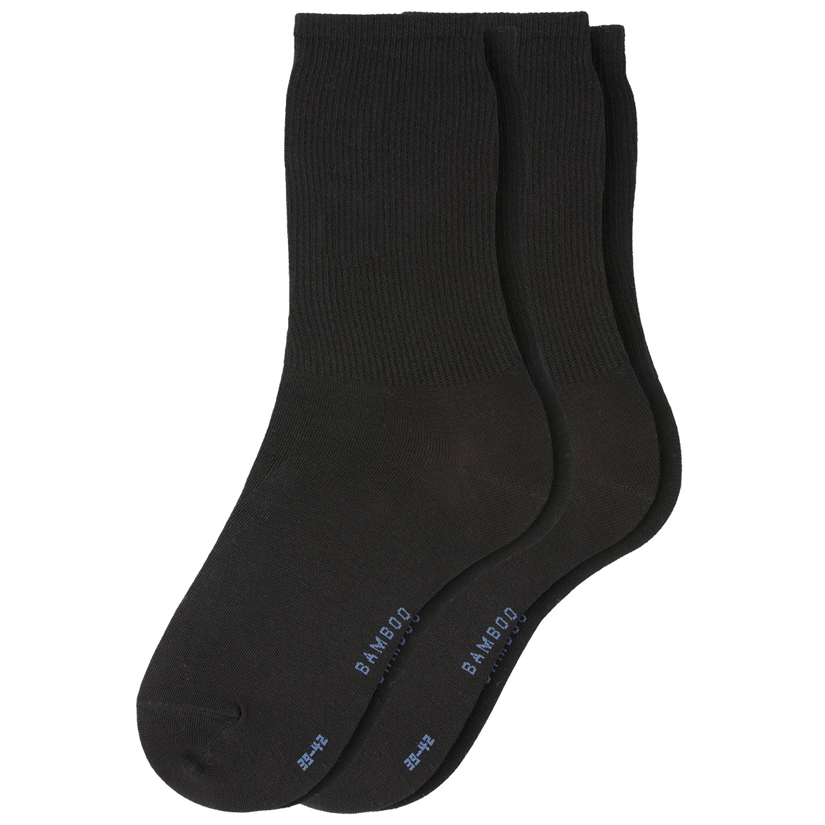 VanVaan 2 Paar Herren Socken im Set schwarz