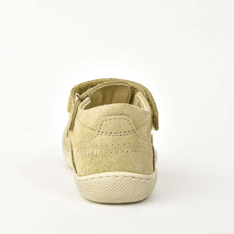 Naturino Naturino Barefoot Irtys Sandales Suede Glitter Platinium