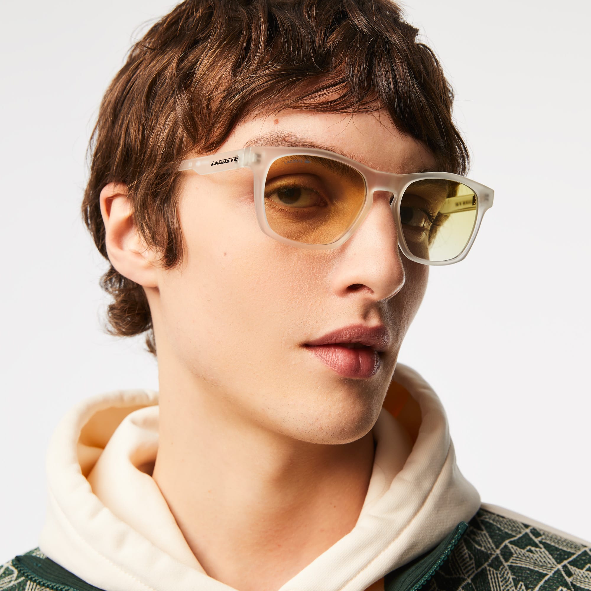 Lunettes de soleil homme Lacoste Active Lunettes de soleil - Blanc - Lacoste - Homme