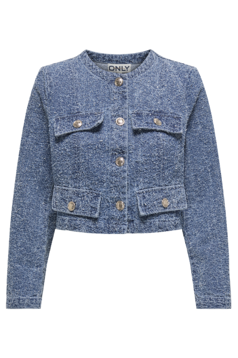 Only blauwe dames jas