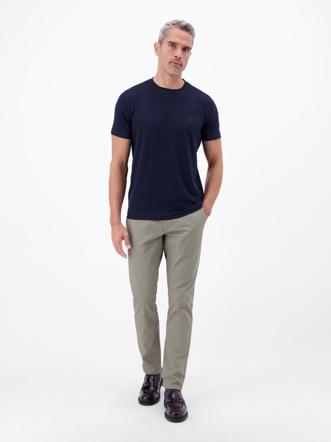 Chino mit Stretchanteil, Comfort Fit