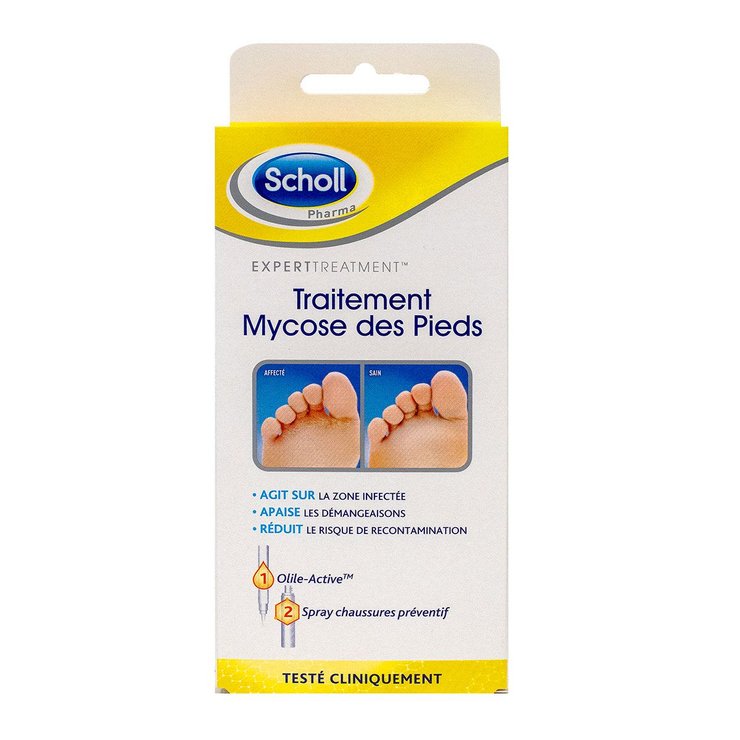 Experttreatment mycoses des pieds stylo 4ml et spray 10ml