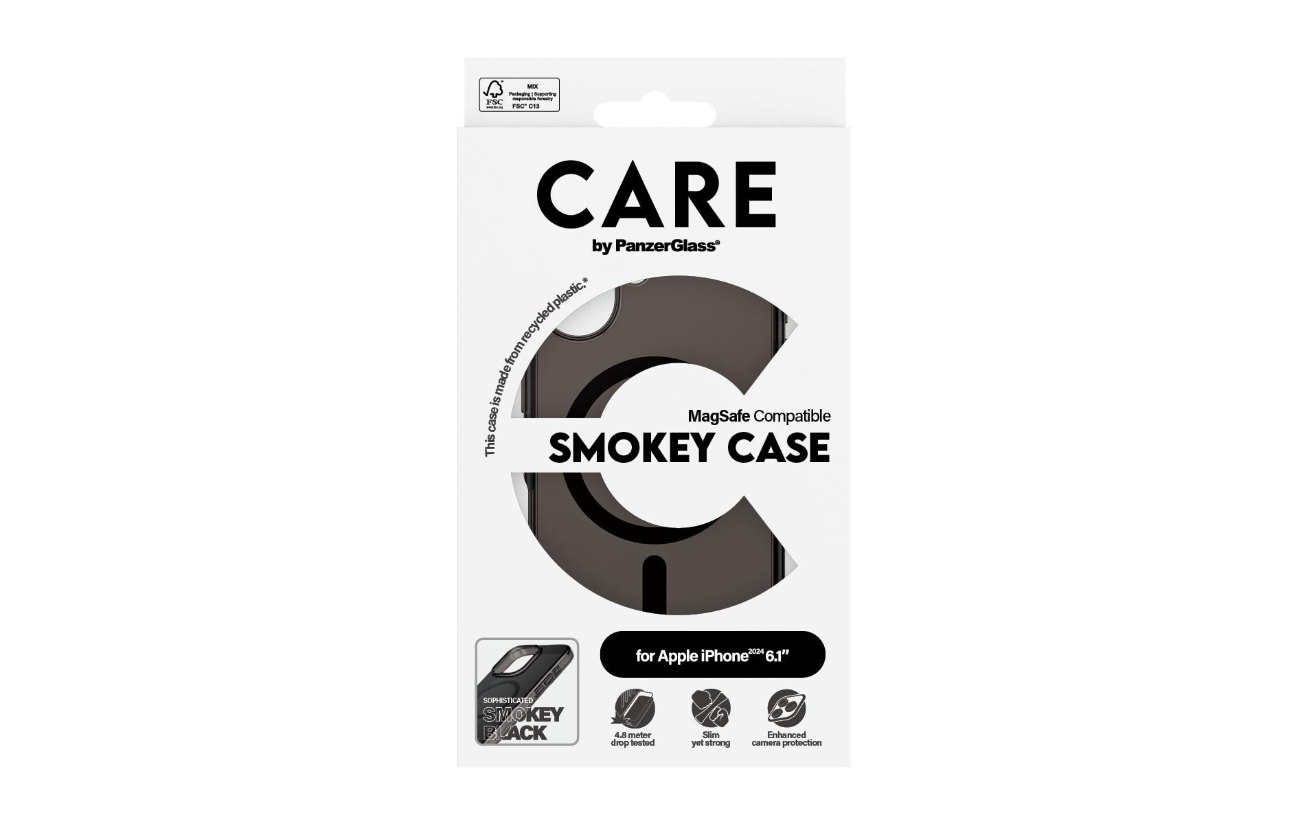 Back Cover Flagship iPhone 16 SmokeySchutzhülle für das Apple iPhone 16