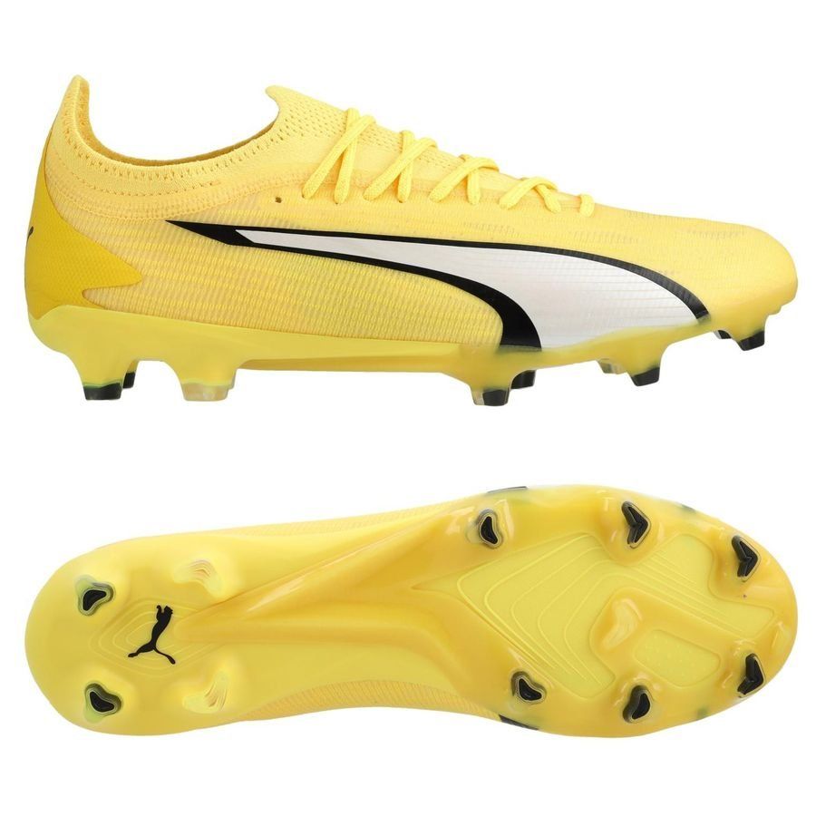 PUMA Ultra Ultimate FG/AG Voltage - Yellow Blaze/Blanc/Noir