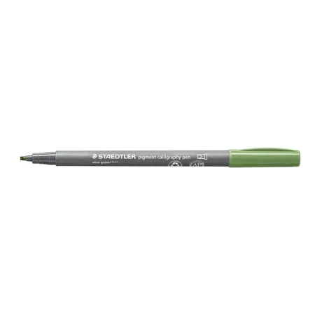 STAEDTLER® pigment calligraphy pen 375 - olivgrün